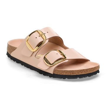Arizona Classic Footbed : Big Buckle High Shine Beige