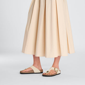 Gizeh Big Buckle : Ecru