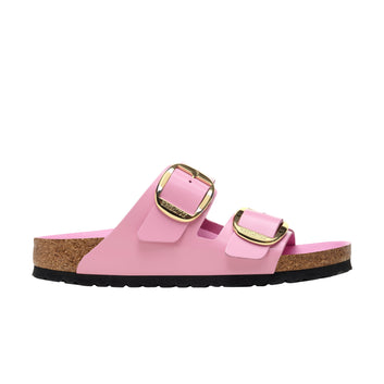 Arizona Big Buckle High Shine Fondant Pink Natural Leather Patent