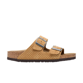 Arizona New Beige Embossed Suede Leather